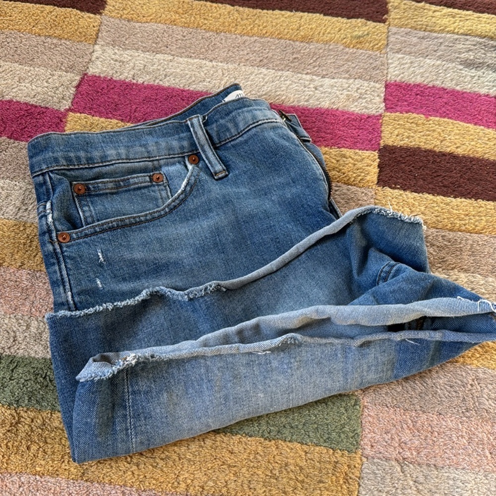 - Madewell High-Rise Denim Shorts size 32 - Picture 13 of 16